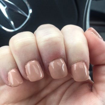 Julie's Nails - The nail job I got at Julie's. Picture taken as soon as I got in my car. Highly unsatisfactory. - Nail Salons Near Me - warminster, Pennsylvania Julie's Nails - The nail job I got at Julie's. Picture taken as soon as I got in my car. Highly unsatisfactory. - Nail Salons Near Me - warminster, Pennsylvania