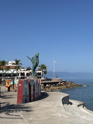 Puerto Vallarta Malecon by null