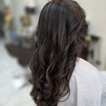 Hair Castle - Balayage + Haircut with Layers by Michelle - Hair Salons Near Me - Fullerton, California