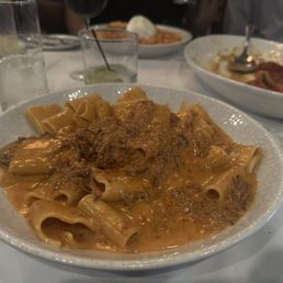 Short rib ragú over Pacheeri