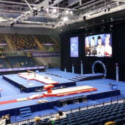 Emirates Arena - World cup gymnastics