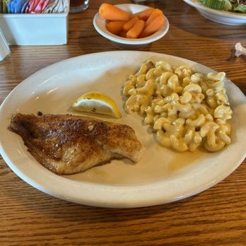 Cracker Barrel Old Country Store - Spicy Grilled catfish with Mac and cheese and baby carrots - Breakfast & Brunch Near Me - Hamilton Township, New Jersey Cracker Barrel Old Country Store - Spicy Grilled catfish with Mac and cheese and baby carrots - Breakfast & Brunch Near Me - Hamilton Township, New Jersey