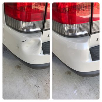 Stephens Paintless Dent Repair - Rubber bumper Repair - Body Shops Near Me - Georgetown, Texas