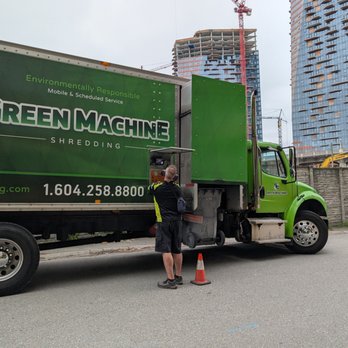 Green Machine Shredding - Shredding Services Near Me - Surrey, British Columbia
