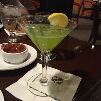 Postcards American Bistro - Basil Vodka Lemon Drop - New American Near Me - San Diego, California