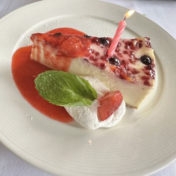 Il Fornaio - Birthday dish! Cheesecake was great!!! - Italian Near Me - San Jose, California Il Fornaio - Birthday dish! Cheesecake was great!!! - Italian Near Me - San Jose, California
