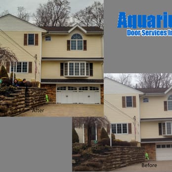 Aquarius Door Services - Before-and-after garage door installation from Aquarius! - Garage Door Services Near Me - Wyckoff, New Jersey Aquarius Door Services - Before-and-after garage door installation from Aquarius! - Garage Door Services Near Me - Wyckoff, New Jersey