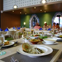 Prime Asia Hotel and Restaurant Inc - Marsa Mediterranean Restaurant offers an authentic selection of Halal Mediterranean meals.