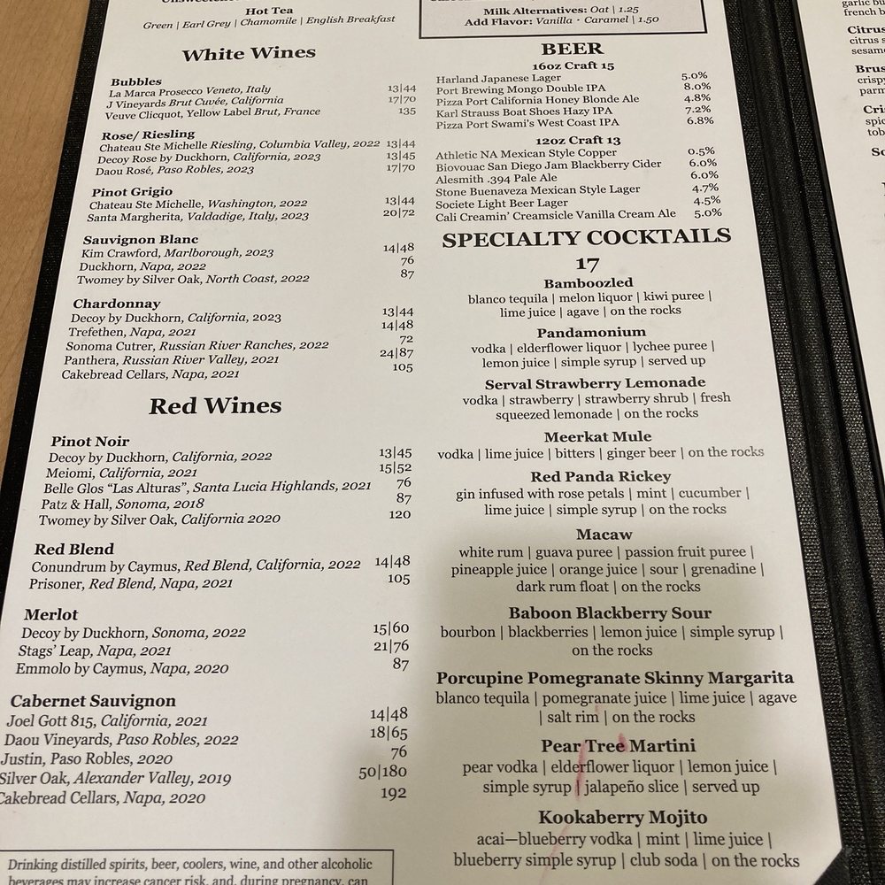 Albert's Restaurant - Menu - American Near Me - San Diego, California Albert's Restaurant - Menu - American Near Me - San Diego, California