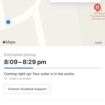 Dindigul Thalappakatti Restaurant - Fake order confirmation ... restaurant received a stop work order from government - Indian Near Me - Milpitas, California Dindigul Thalappakatti Restaurant - Fake order confirmation ... restaurant received a stop work order from government - Indian Near Me - Milpitas, California