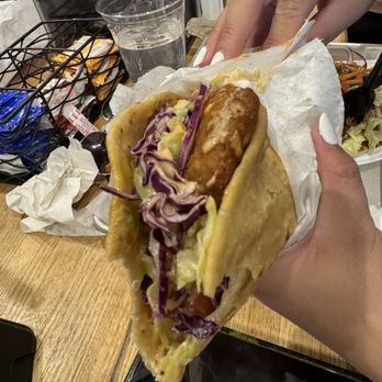 Get The Burger - Fish taco the size of your head - Burgers Near Me - Big Bear Lake, California