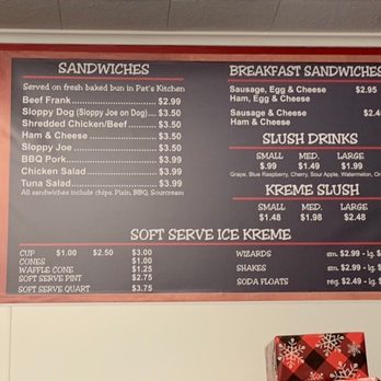 Pat's Donuts & Kreme - Menu - Sandwixhes   12/2020 - Donuts Near Me - Lima, Ohio