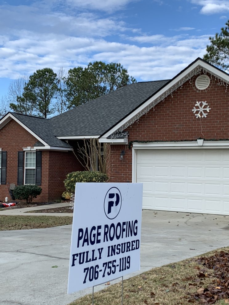 Slide of Page Roofing & Contracting Services