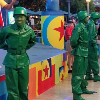 Pixar Pals Dance Party - The Green Army Men - Amusement Parks Near Me - Anaheim, California