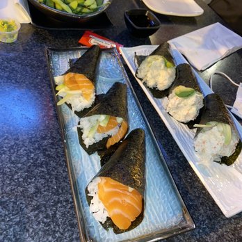 FUJIYA - Salmon Roll Imitation Crab Roll Edamame - Japanese Near Me - Burbank, California FUJIYA - Salmon Roll Imitation Crab Roll Edamame - Japanese Near Me - Burbank, California
