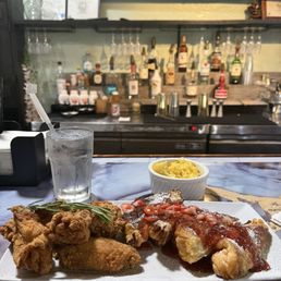 Strawberry cheesecake french toast, Fried chicken, Eggs Strawberry cheesecake french toast, Fried chicken, Eggs