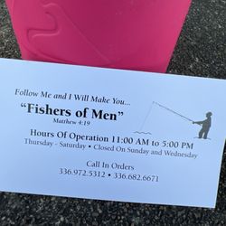 Fishers of Men Seafood - Contact Information.