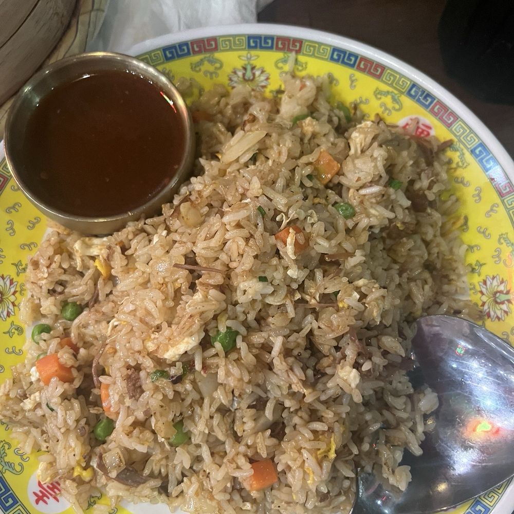 Dragon Casa - Birria fried rice. Large portion and great with Birria sauce. - Asian Fusion Near Me - Dallas, Texas Dragon Casa - Birria fried rice. Large portion and great with Birria sauce. - Asian Fusion Near Me - Dallas, Texas