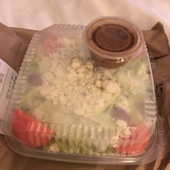 BrickFire Pizza - House salad with lots of substitutions. Gorgonzola on top. - Pizza Near Me - Newton, Massachusetts BrickFire Pizza - House salad with lots of substitutions. Gorgonzola on top. - Pizza Near Me - Newton, Massachusetts