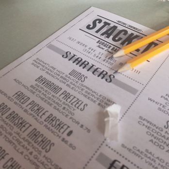 Stacked STL - Menu - Burgers Near Me - Saint Louis, Missouri