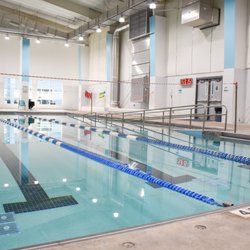 Huntersville Family Fitness & Aquatics - The 25-Yard pool is home to aquatic exercise classes and swim lessons at HFFA.