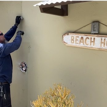 A1 Copper Repipe & Plumbing - Mike is installing an outdoor shower. - Plumbing Near Me A1 Copper Repipe & Plumbing - Mike is installing an outdoor shower. - Plumbing Near Me