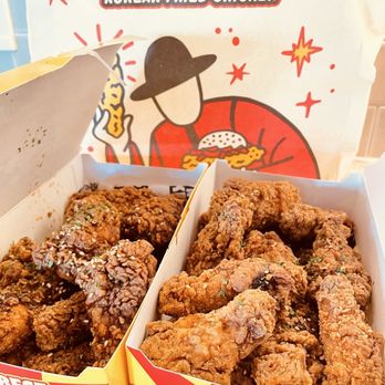 Chimmelier - 24 Piece K-Wings, half soy garlic & half og crispy - Chicken Wings Near Me - Berkeley, California