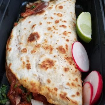 Tacomasa - Quesadilla de Adobada (pork) - Tacos Near Me - Long Beach, California Tacomasa - Quesadilla de Adobada (pork) - Tacos Near Me - Long Beach, California