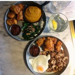 Vegan Hash & Hawarma Spiced Pork Hash
