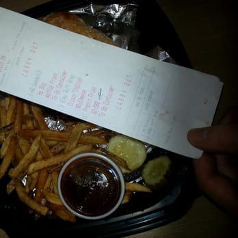 Headquarters Bar & Restaurant - ...but you promised me waffle fries - Sports Bars Near Me - Oregon, Wisconsin