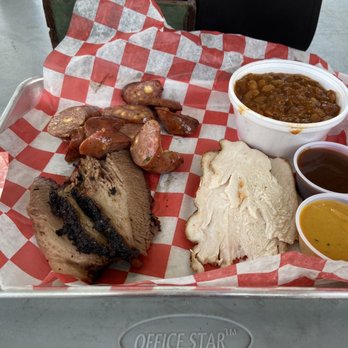 Okeechobee Prime BBQ - a tray of food - Food Trucks Near Me - West Palm Beach, Florida