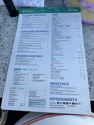 Menu photo 2 Bluewater Waterfront Grill Wrightsville Beach, NC Menu photo 2 Bluewater Waterfront Grill Wrightsville Beach, NC