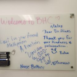 Kaiser Permanente Baldwin Hills - Crenshaw Medical Offices - The Nurse Brittany Was Awesome As Well!! I totally agree with what's written. Had to take a pic!!