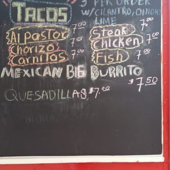 Los Compadres - The regular menu - Food Trucks Near Me - Philadelphia, Pennsylvania