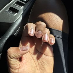 Century Nails - Color is 709 Georgia peach