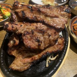 Soy garlic pork ribs