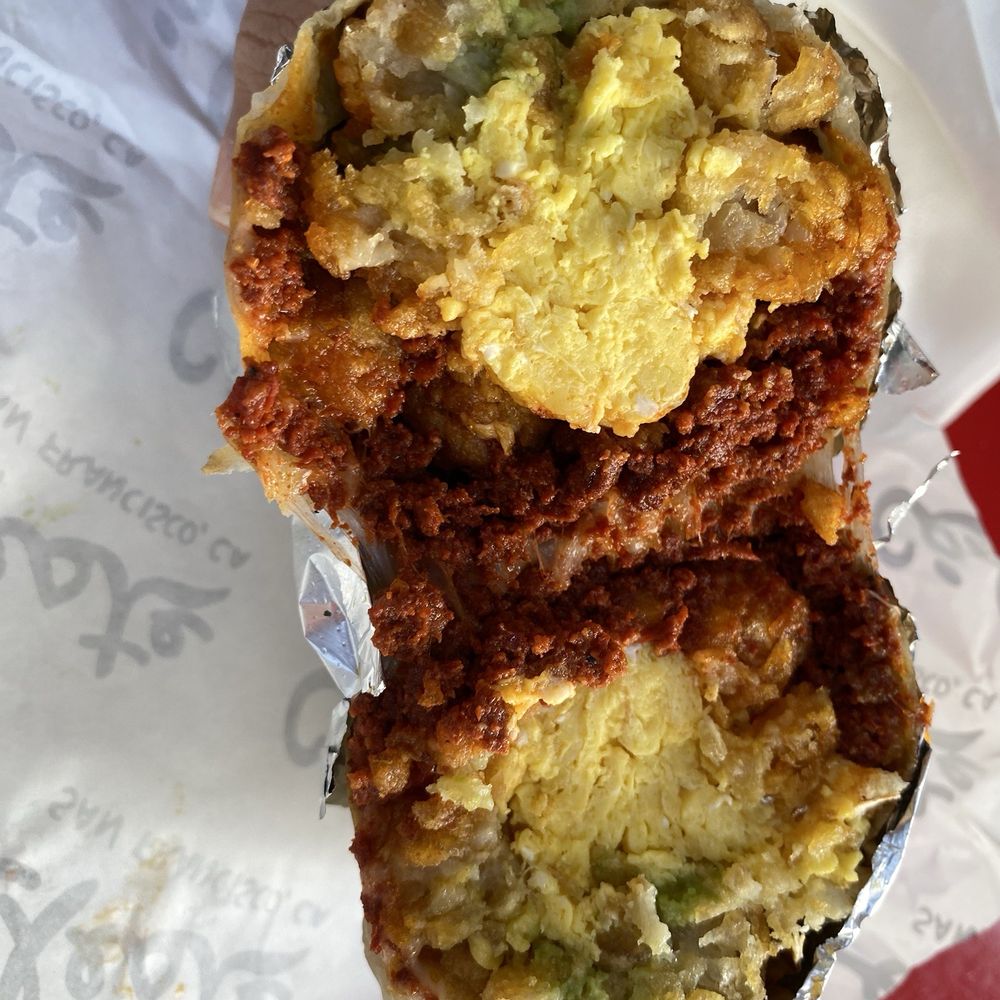 Céleste - Chorizo burrito - Wine Bars Near Me - San Francisco, California Céleste - Chorizo burrito - Wine Bars Near Me - San Francisco, California