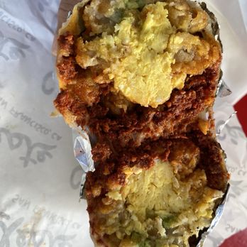 Céleste - Chorizo burrito - Wine Bars Near Me - San Francisco, California
