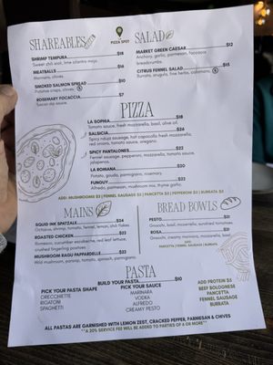 Menu photo 3 La Pizza Spot Campbell, CA