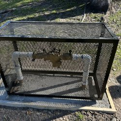 JM Welding and Fabrication - Beefed up the irrigation valve cages for sawmill ridge to minimize theft of valves