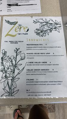 Menu photo 3 Zero Cafe & Market Belle Vernon, PA Menu photo 3 Zero Cafe & Market Belle Vernon, PA