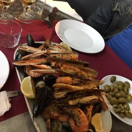 Mixed seafood grill - Mixed seafood grill -
