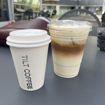 Tilt Coffee - Nutty Cloud (hot) and Cloud Latte (iced) - Coffee & Tea Near Me - Los Angeles, California