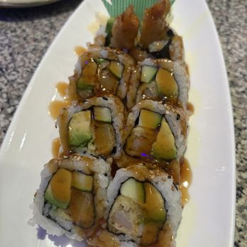 Sushi Boat Town - 6 Pieces Shrimp Tempura Roll - Japanese Near Me - San Jose, California Sushi Boat Town - 6 Pieces Shrimp Tempura Roll - Japanese Near Me - San Jose, California
