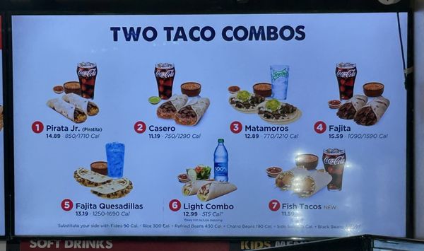 Menu photo 3 Taco Palenque University Dr Edinburg, TX