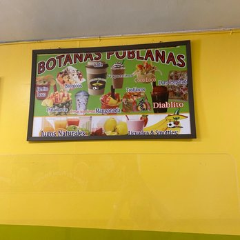Botanas Poblanas - Botanas Poblanos: menu - Juice Bars & Smoothies Near Me - Richmond, California