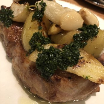 Small Batch - Pork loin with apples - New American Near Me - Garden City, New York