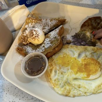 Nosotros Cafe - Kids French toast plate - Coffee & Tea Near Me - Banning, California Nosotros Cafe - Kids French toast plate - Coffee & Tea Near Me - Banning, California