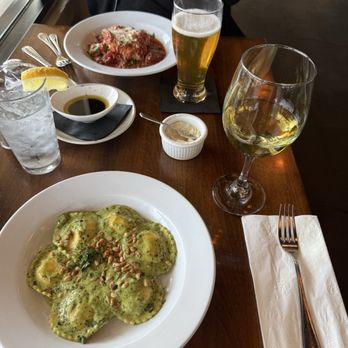 Crivello's Italian Bistro - I bought a ravioli and lasagna with wine it was just perfect - Italian Near Me - San Juan Capistrano, California