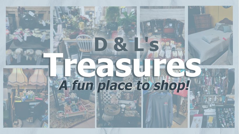 D & L’s Treasures Logo